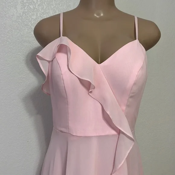 JJ’s House Petal Pink Bridesmaid Dress - Picture 4 of 5